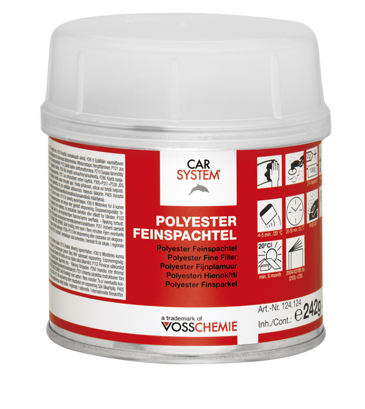 CarSystem Polyester Feinspachtel 1000 ml